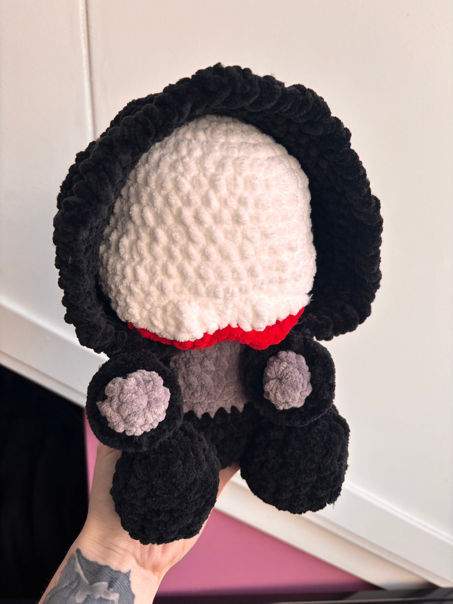 Grim Reaper plushie Black/Red