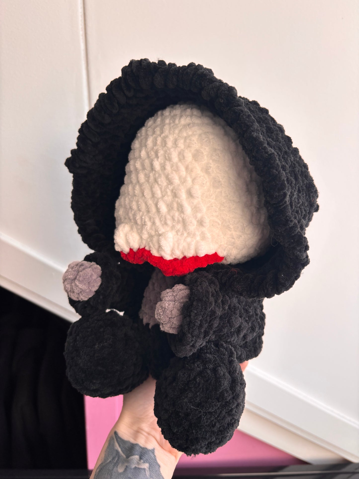 Grim Reaper plushie Black/Red